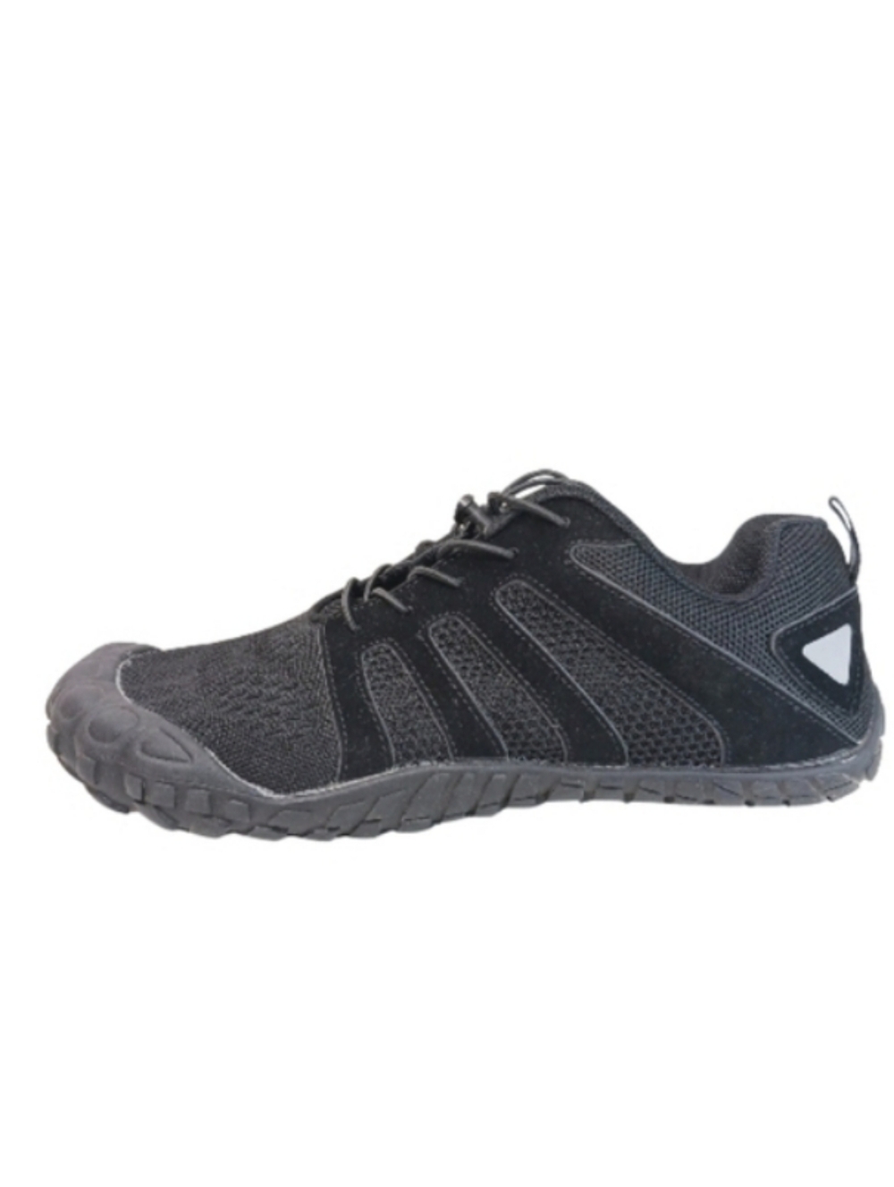 Oranginer Barefoot Men's 40 Black Mesh Pull-on Minimalist Athletic Shoes